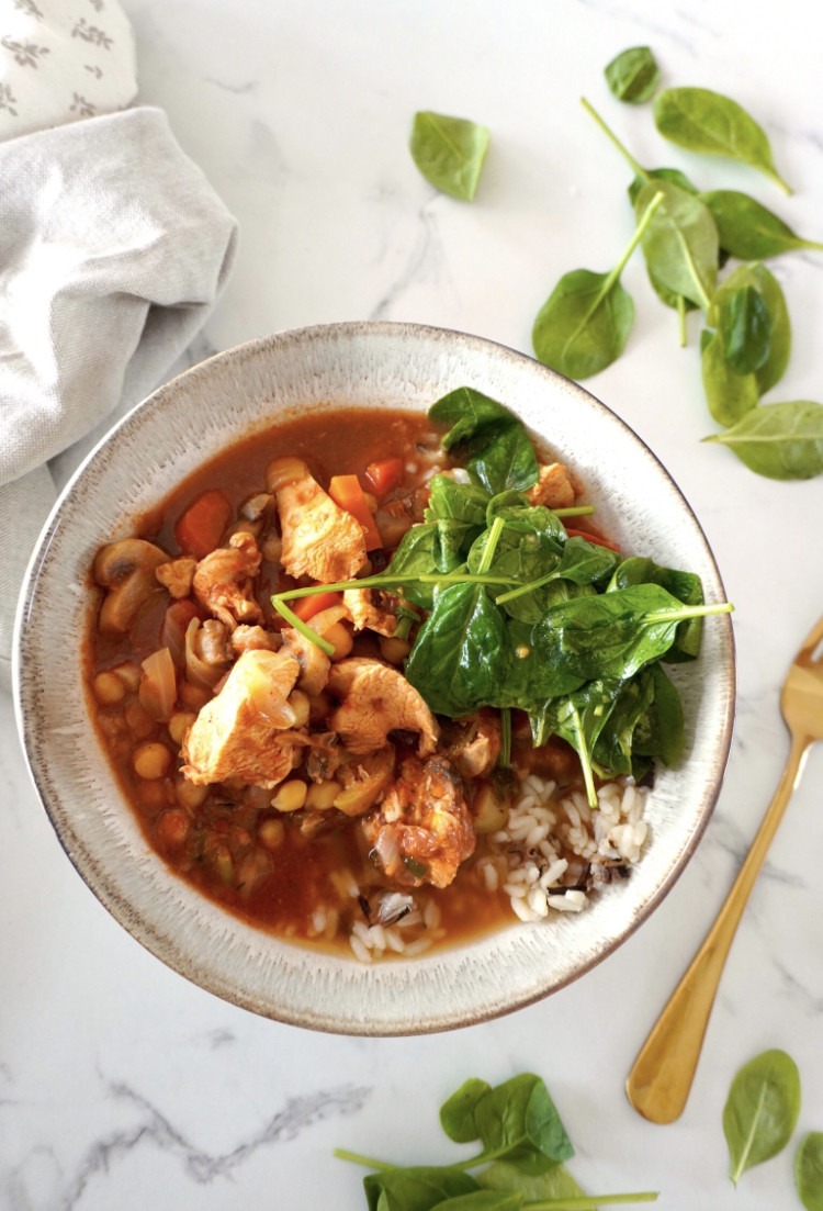 Moroccan chickpea stew Recipe for hormonal balance