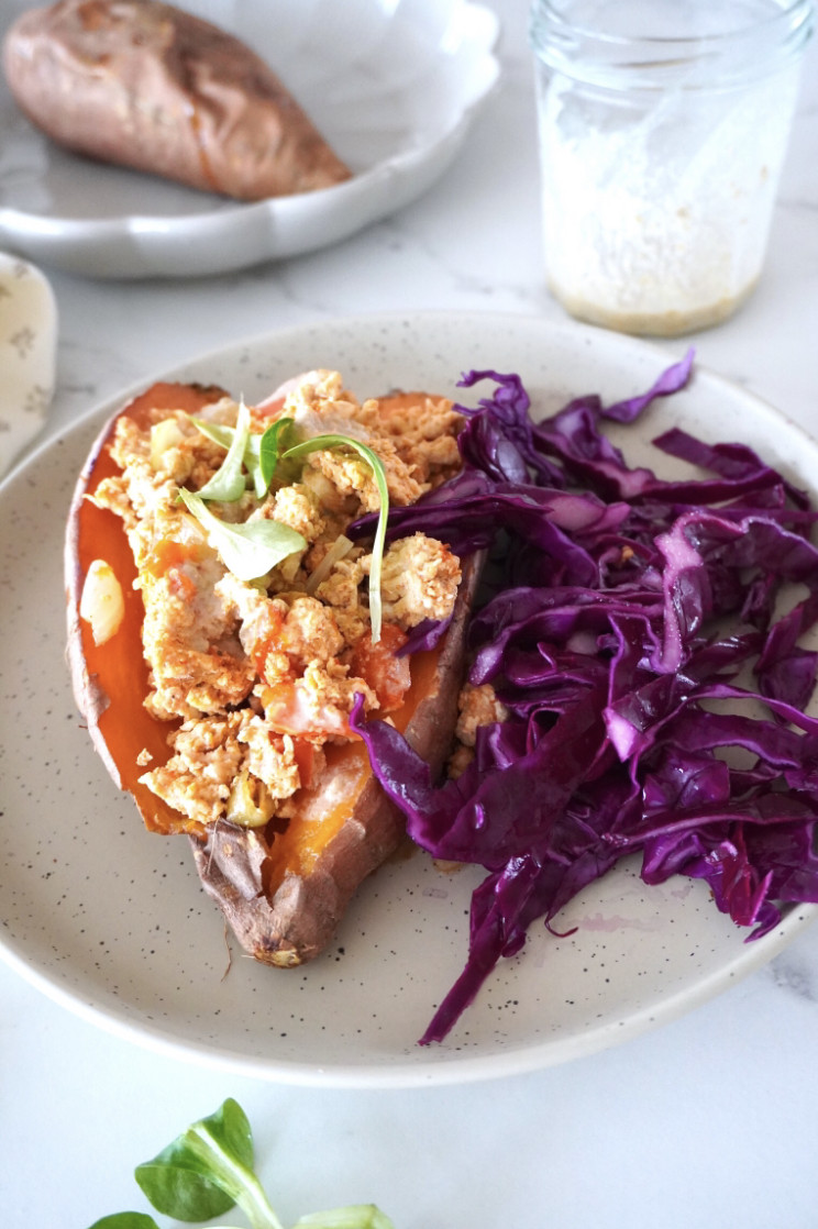 Mexican Chicken Stuffed Sweet Potatoes Recipe